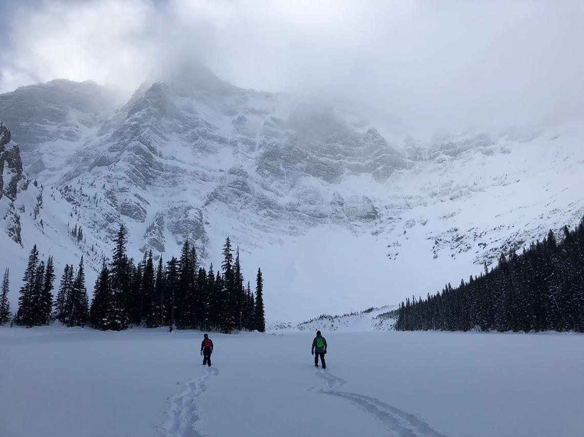 Snowshoeing