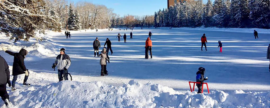 Bowness skating