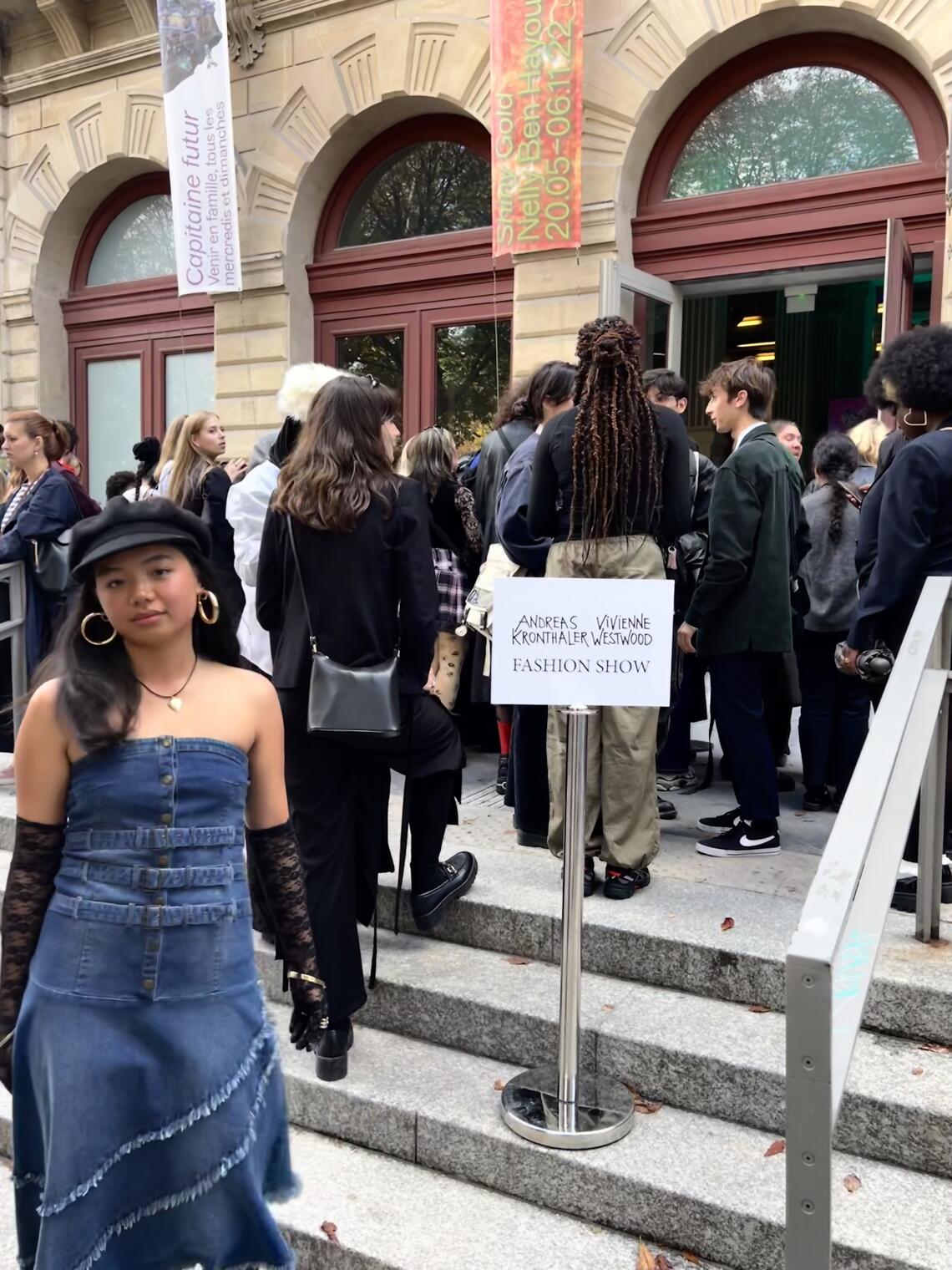 Brooklyn at Fashion week