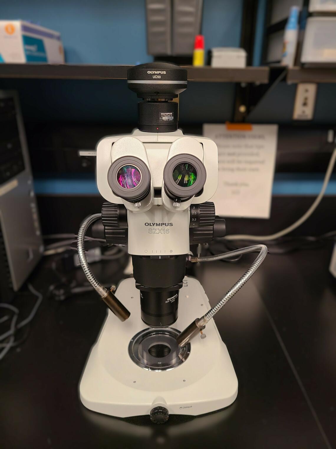Picture of Olympus Stereo Microscope